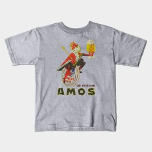 Brasserie Amos Metz Brand Beer Vintage Kids T-Shirt